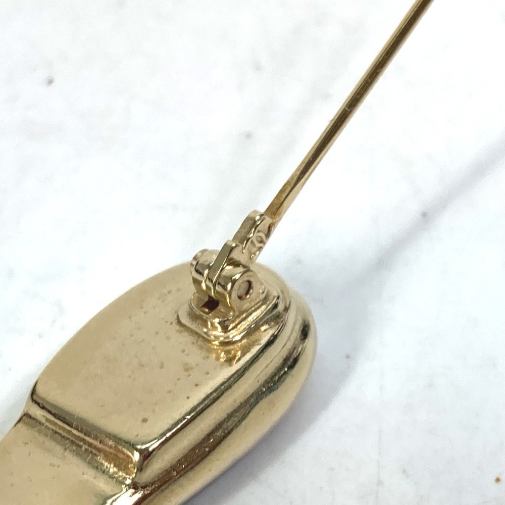 CHANEL Authentic Gold Brooch - Picture 8 of 11
